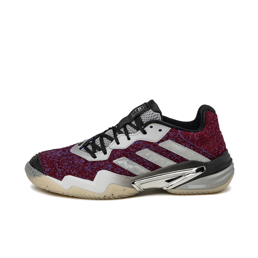 Кецове и обувки adidas Performance Brain Dead x Barricade 13 'Silver Metallic' Бургунди | JQ1437