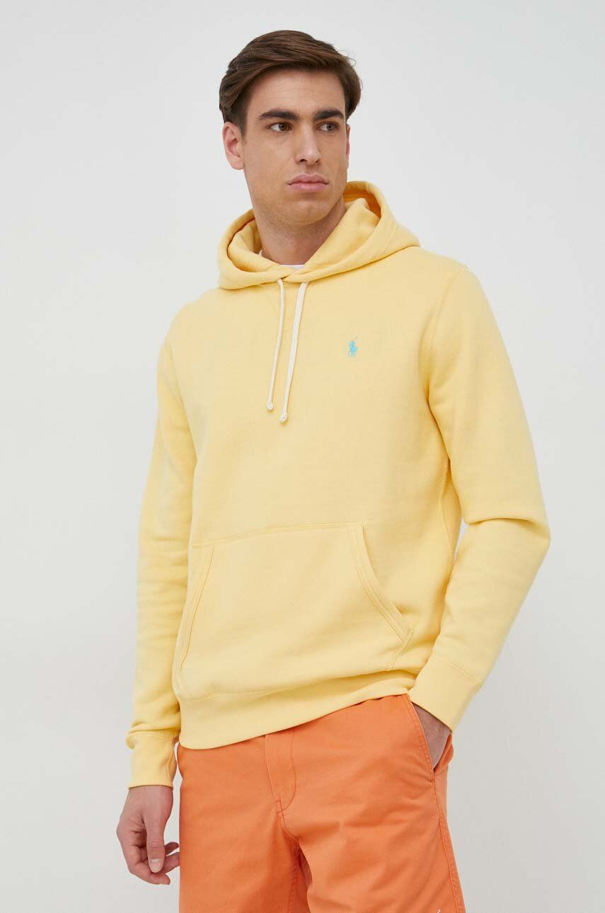 Суитчър Polo by Ralph Lauren Fleece Hoodie Жълто | 710766778049, 0