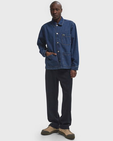 Риза Lacoste Lacoste Casual Denim Shirt Синьо | CH9222-MK9, 2