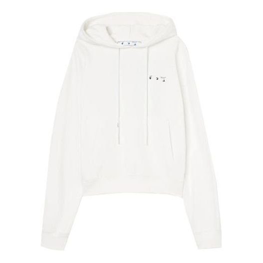 Суитчър Off-White Caravaggio Painting Hoodie Бяло | OMBB037C99FLE0040110, 0