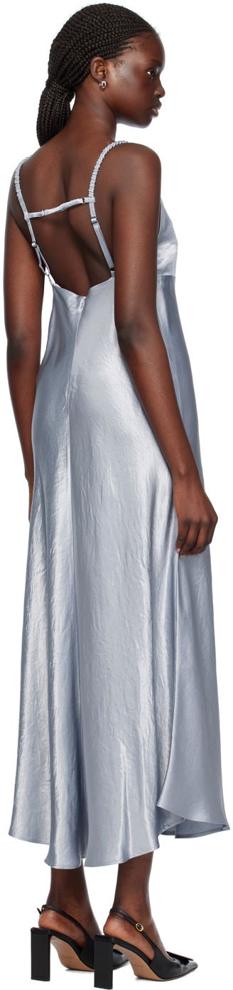 Pокля Max Mara Max Mara Leisure Midi Slip Dress Синьо | 2416221088600, 2