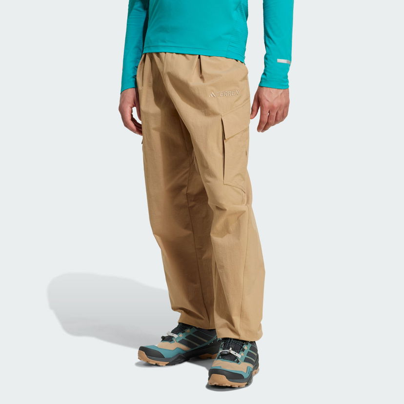 Карго панталони adidas Performance Terrex Xploric Cargo Hiking Pants Бежово | JM7424