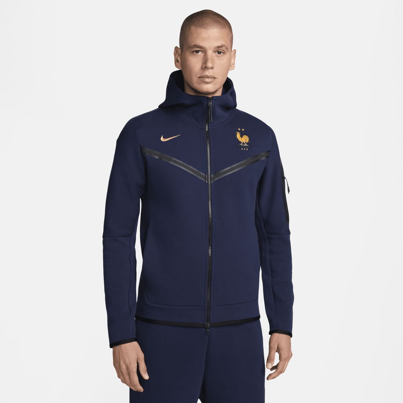 Суитчър Nike FFF Tech Fleece Windrunner Тъмно синьо | FJ8155-498