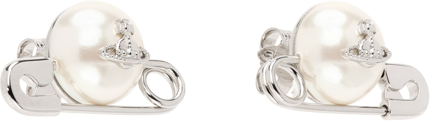 Обеци Vivienne Westwood Jordan Earrings Металик | 6201035F-02P154-, 1