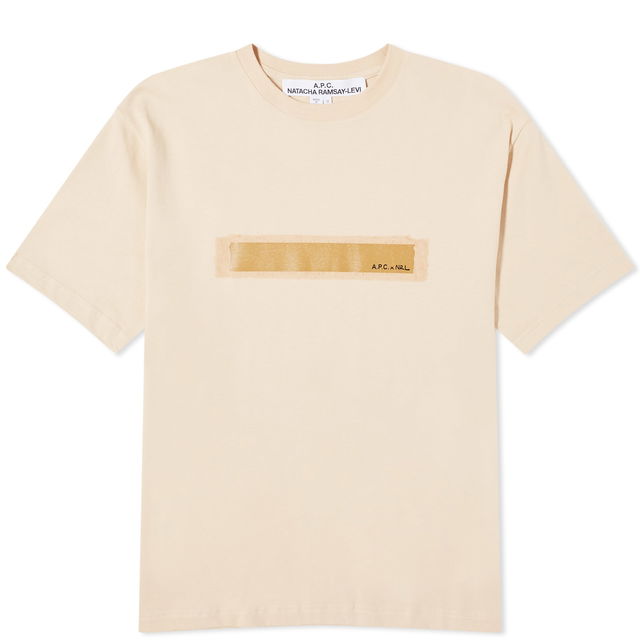 Ramsay Levi Jean T-Shirt Beige