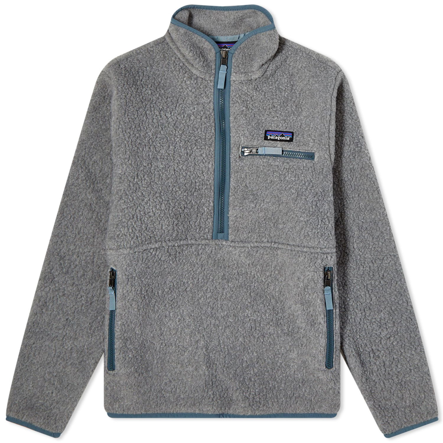 Яке Patagonia Retro Pile Marsupial Salt Сиво | 22835-SALG, 0