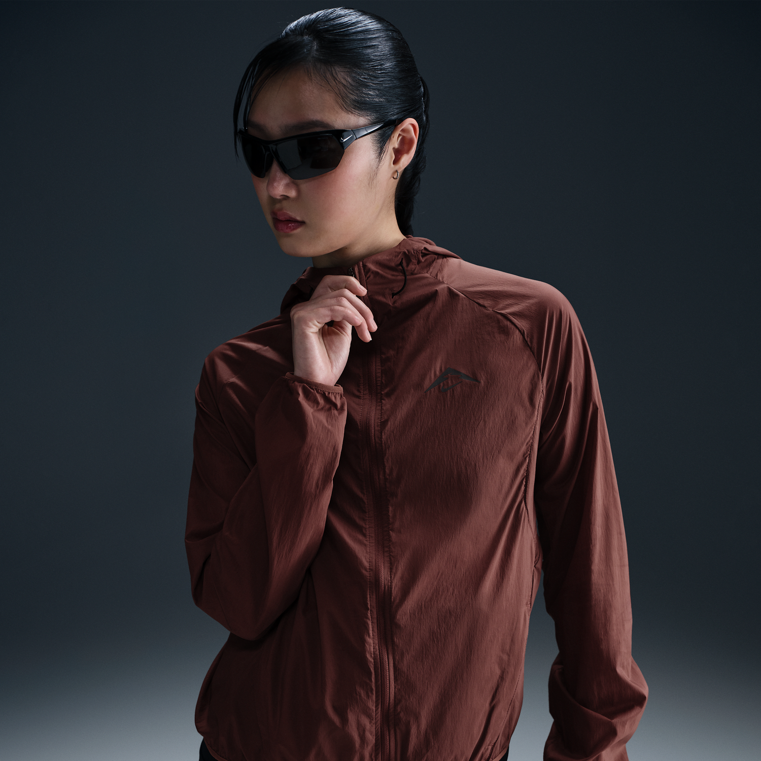 Ветровка Nike Nike Trail Repel Running Jacket Кафяво | HJ2250-218, 0