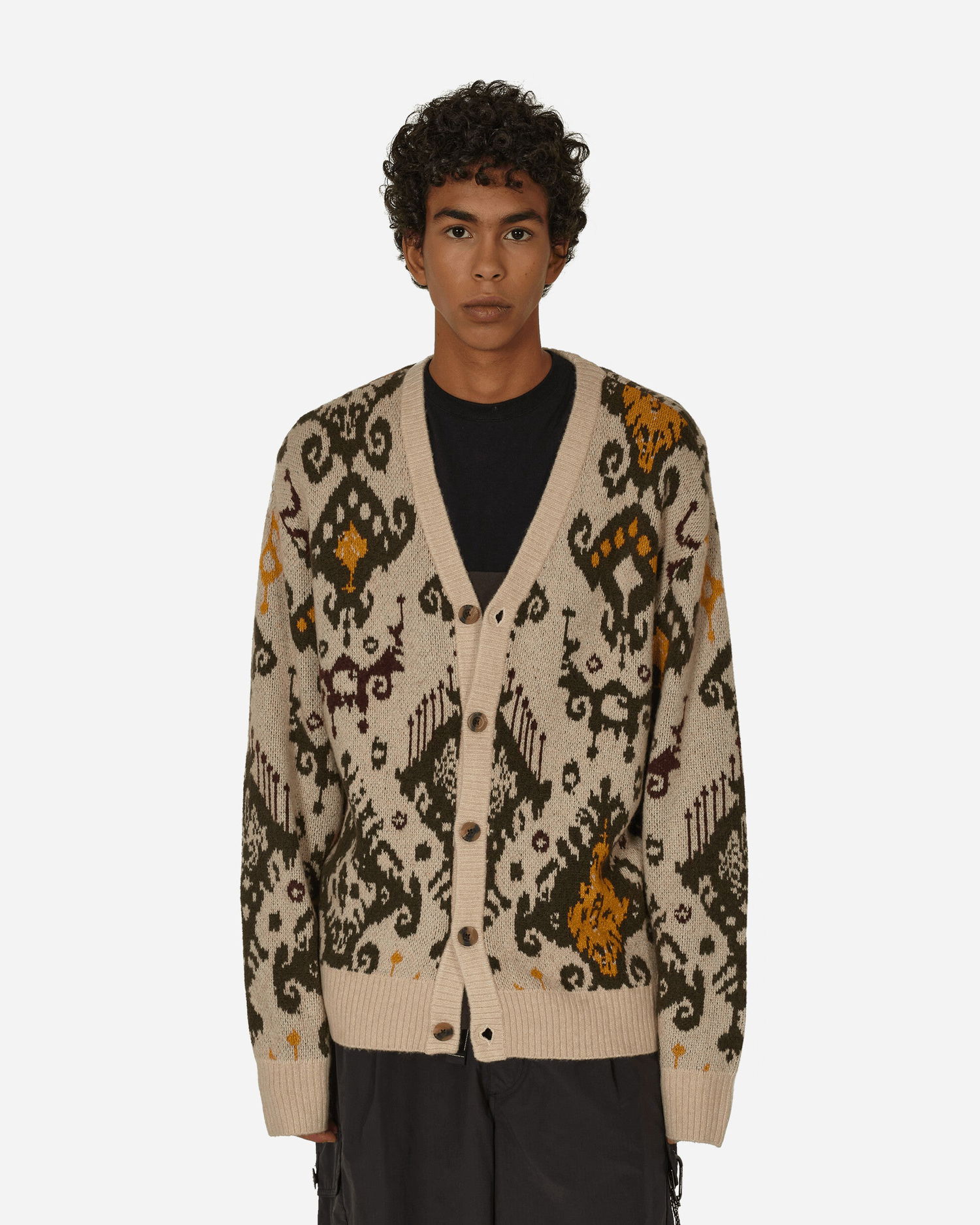 Пуловер Carhartt WIP Jacquard Cardigan Бежово | I032338 1T0XX, 0