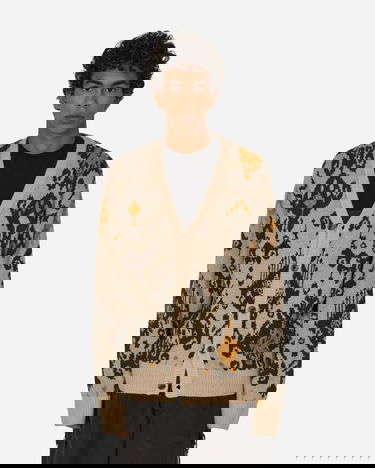 Пуловер Carhartt WIP Jacquard Cardigan Бежово | I032338 1T0XX, 0