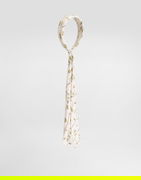 Dolce & Gabbana Daisy-Print Headband with Tails