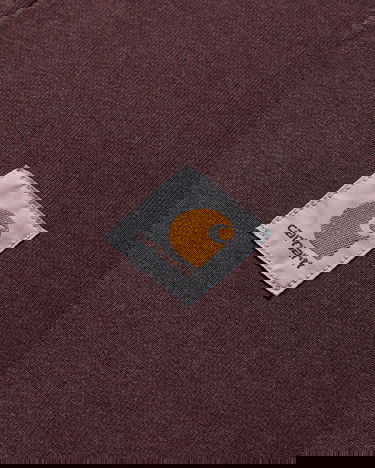 Суитчър Carhartt WIP Polo Sweatshirt Бургунди | I035532 33HXX, 4