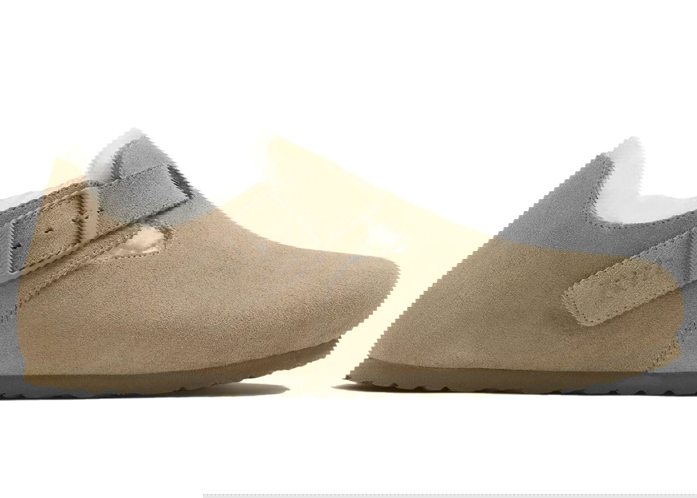 Кецове и обувки Birkenstock London Shearling Kith Бежово | 1023801/1023812, 0