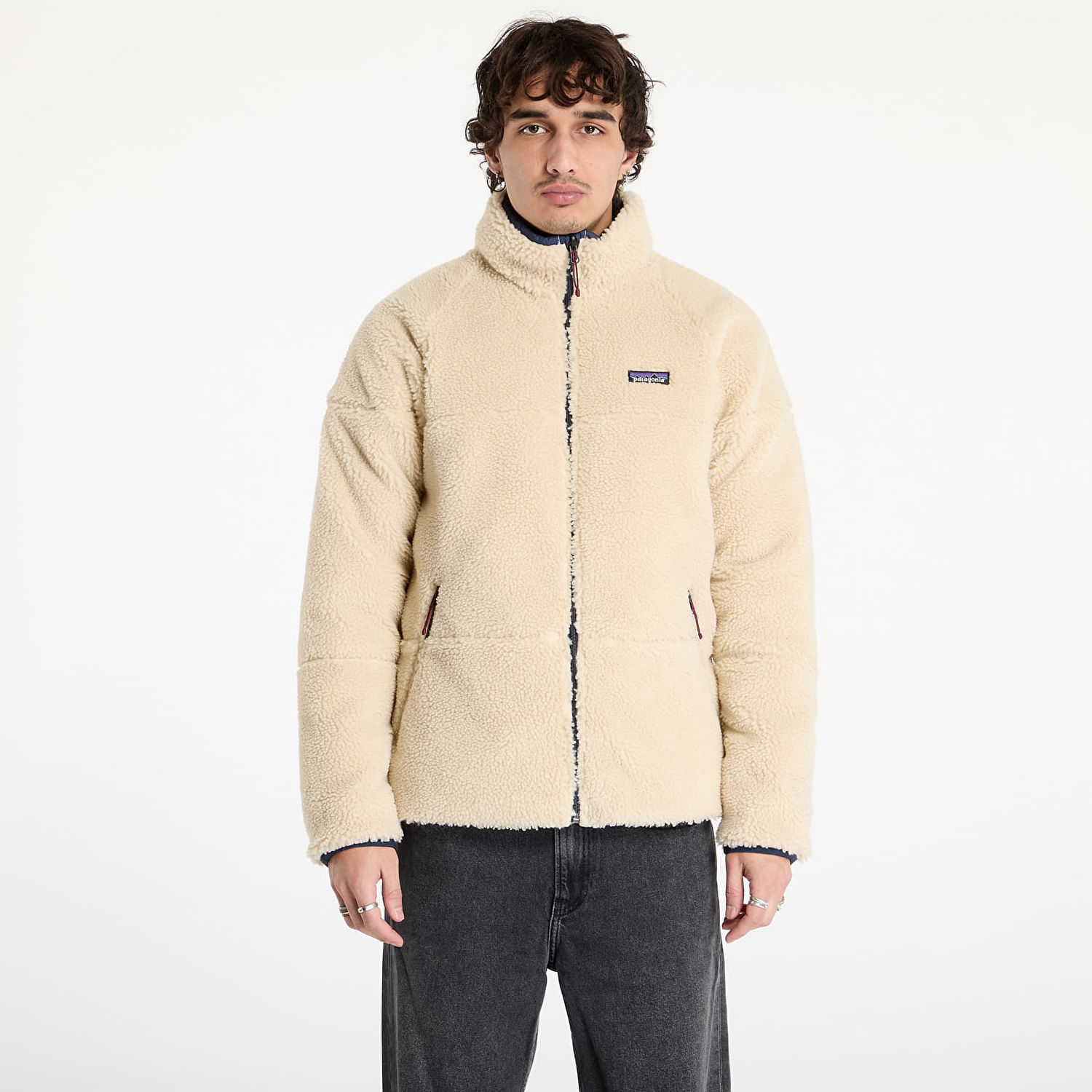 Пухо яке Patagonia Reversible Silent Down Jacket Тъмно синьо | 20670-NENA, 1