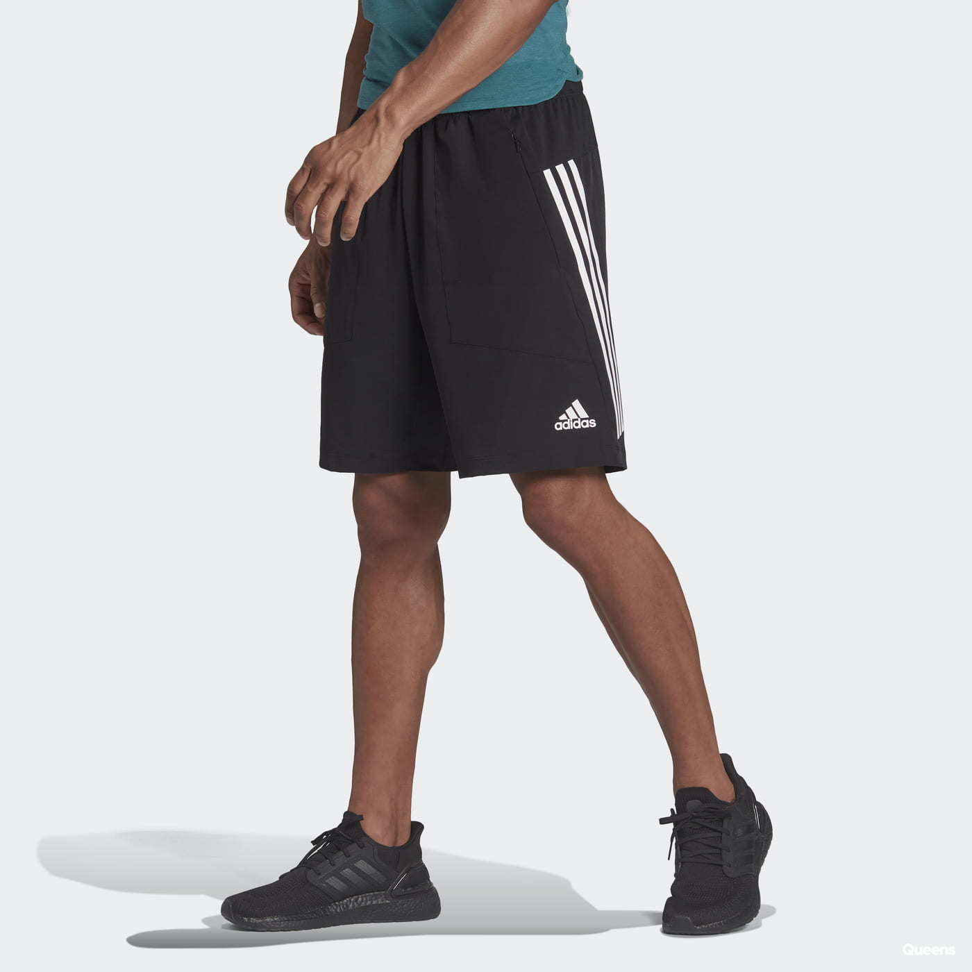Къси панталони adidas Originals Train Icons Training Shorts Черно | HB6521, 0