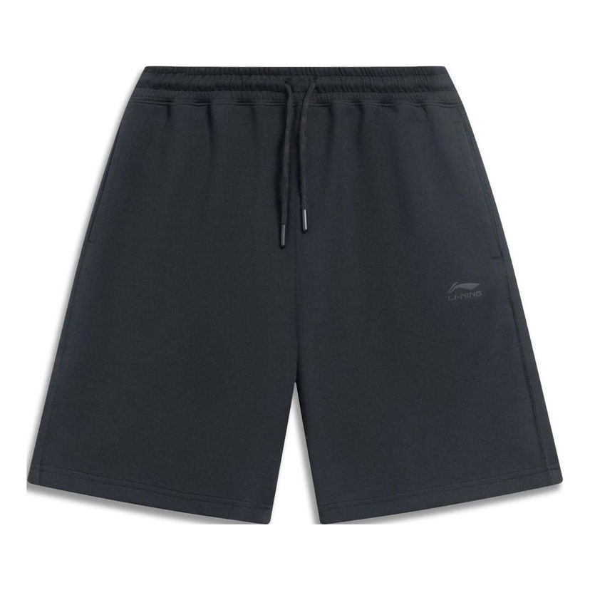 Къси панталони Li-Ning Label Logo Shorts Черно | AKST079-5