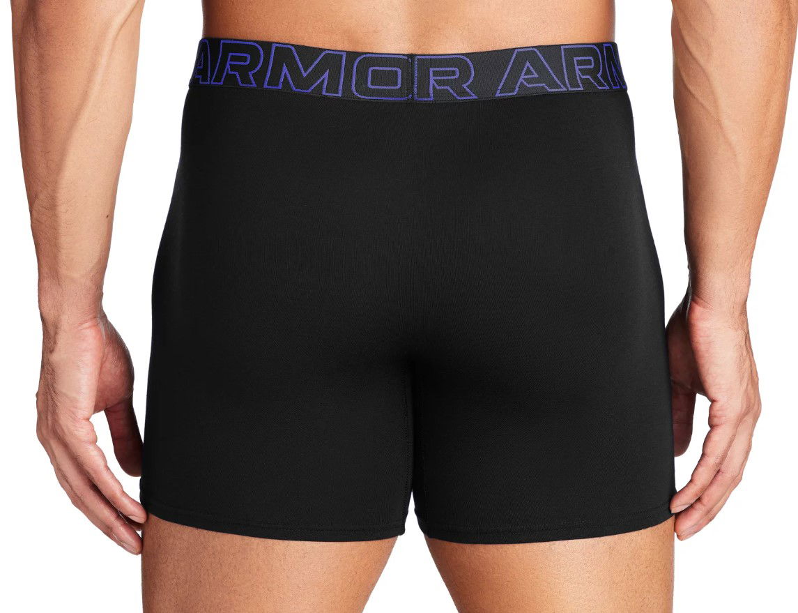 Боксерки Under Armour Perf Cotton 6in-BLK Черно | 1383889-002, 1