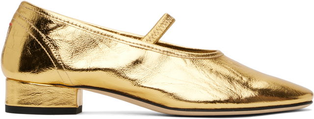 Aeyde Pippa Leather Ballerina Flats