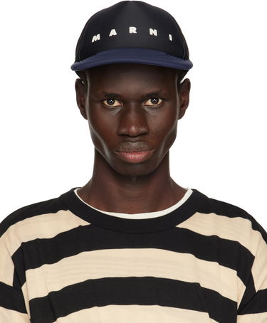 Шапка с козирка Marni Marni Logo Trucker Hat Черно | CLZC0141P1 UAN100, 0