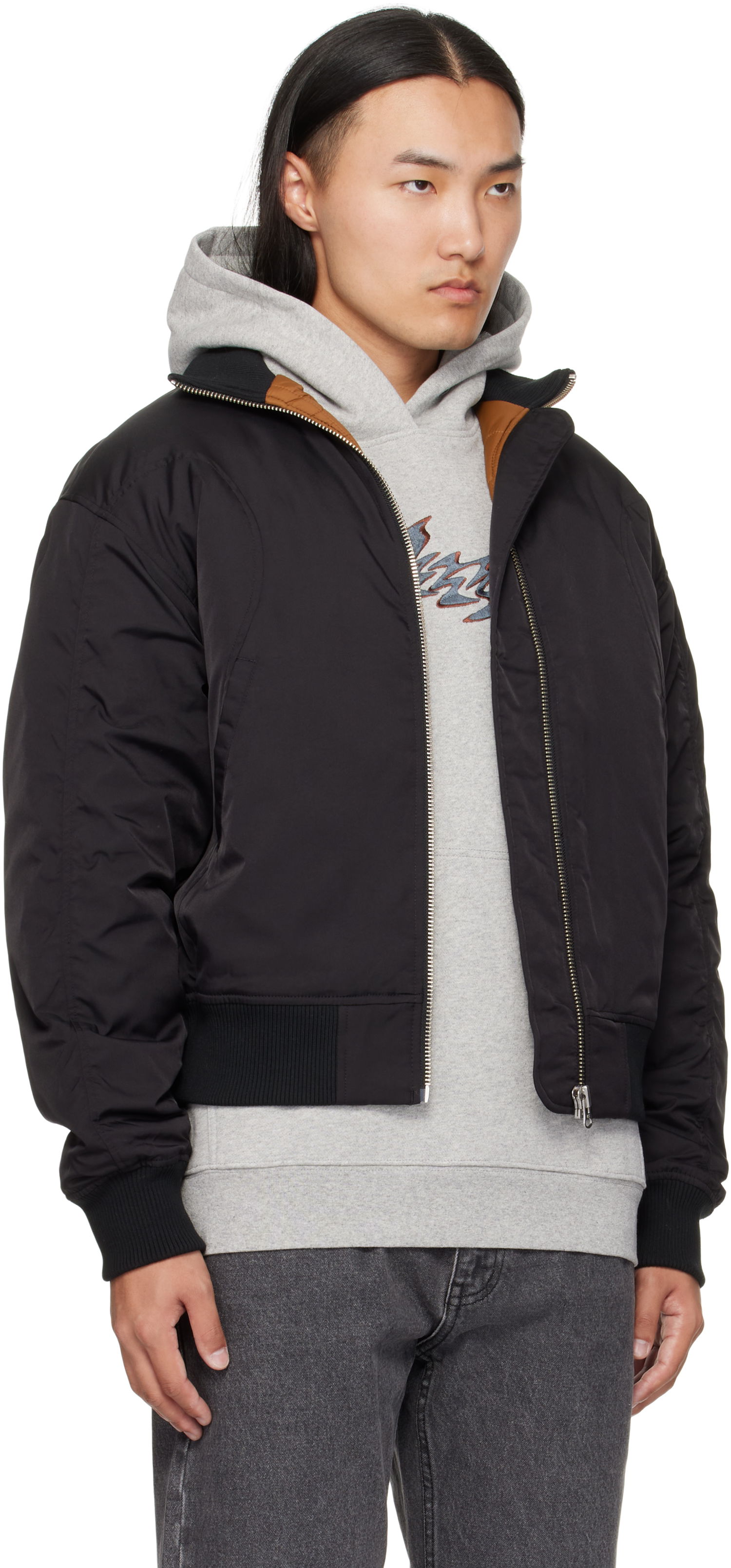 Яке бомбър Dime Dime Insulated Bomber Jacket Черно | DIMEFA251BLK, 1