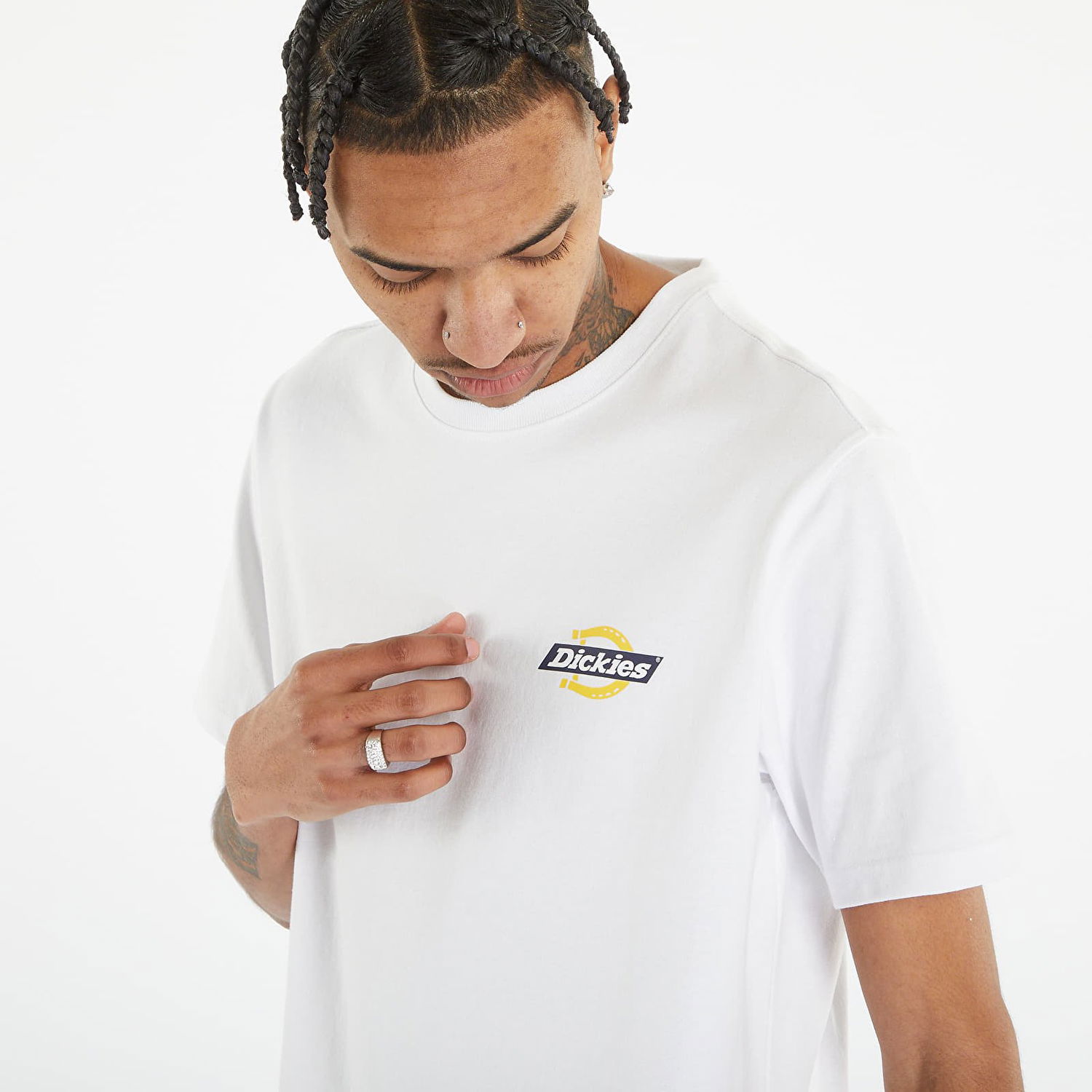 Тениска Dickies Ruston Short Sleeve T-Shirt Бяло | DK0A4XDCWHX1, 1
