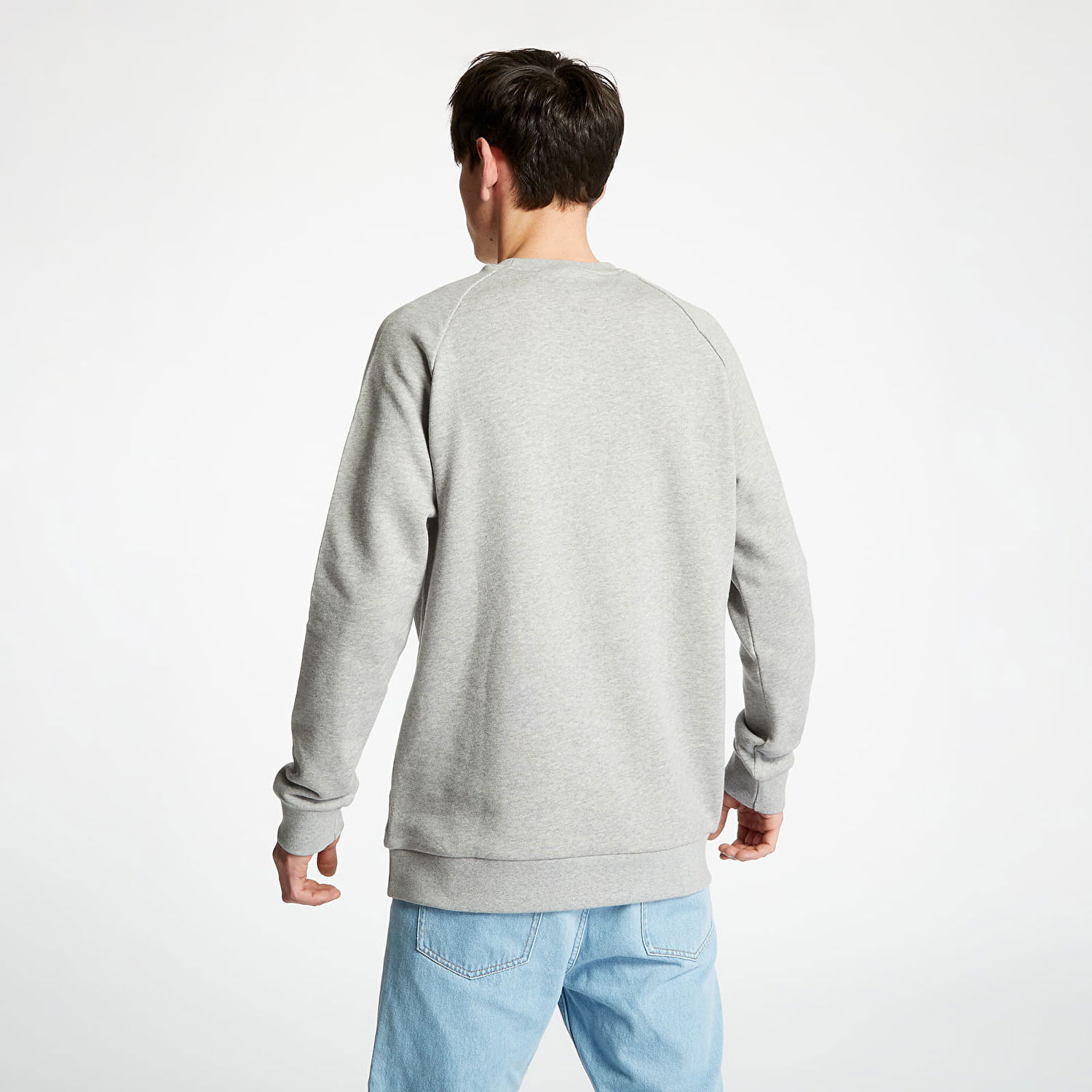 Суитчър adidas Originals Essential Crewneck Medium Сиво | DV1642, 1