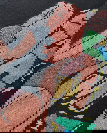 Тениска Slam Jam Andre Thompson T-Shirt with SLAM JAM CHAOS IS ORDER Print Черно | SJANDRETEE1 BLK, 3