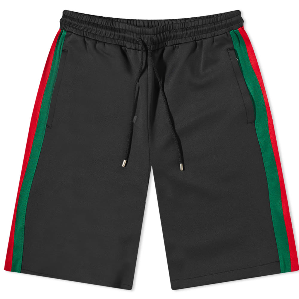 Къси панталони Gucci GRG Taped Basket Short Черно | 703605-XJEEP-1152, 0