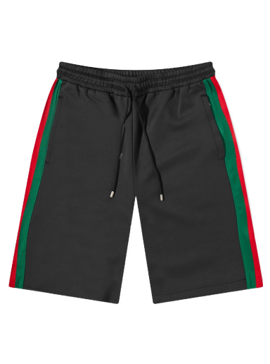 Къси панталони Gucci GRG Taped Basket Short Черно | 703605-XJEEP-1152