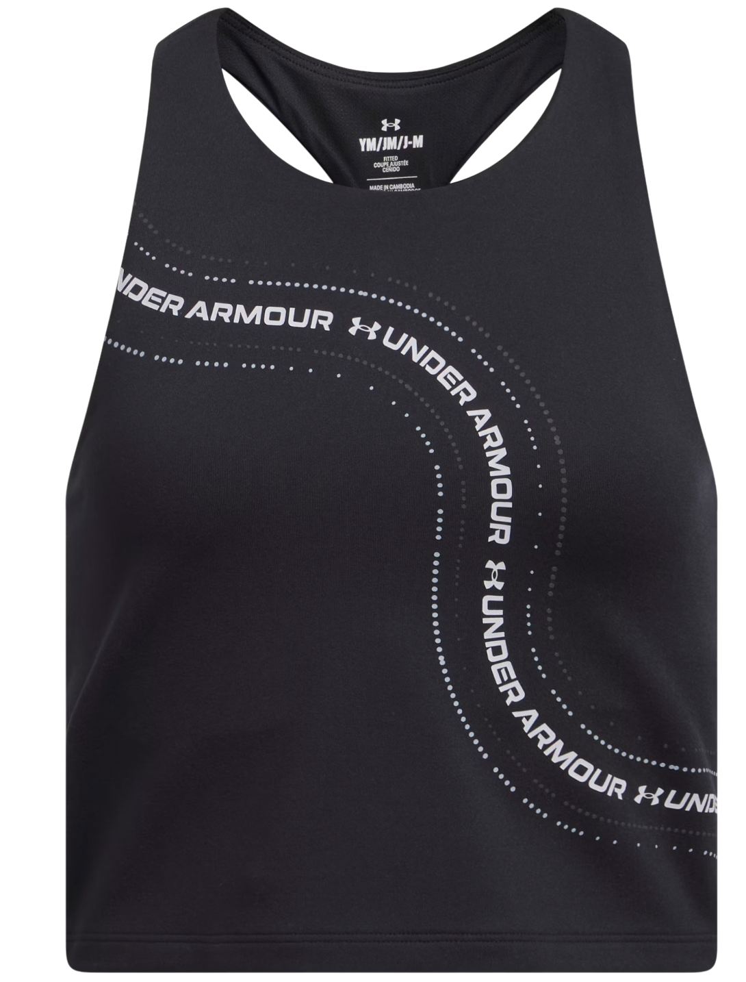 Потник Under Armour Motion Branded Crop Tank Top Черно | 1390079-001, 0