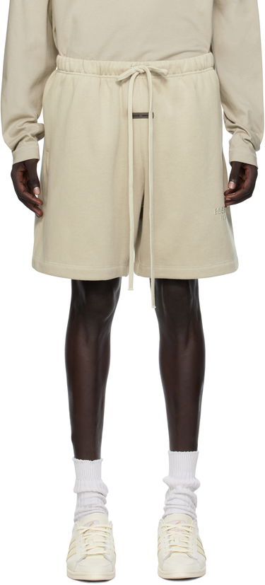 Къси панталони Fear of God Fear of God ESSENTIALS Fleece Soccer Shorts Бежово | 160SP252006F, 0