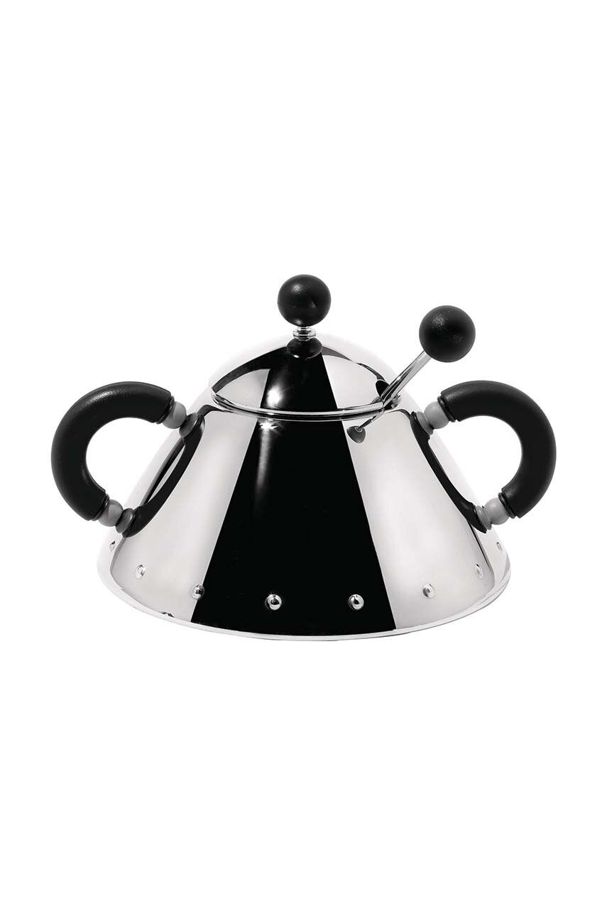Домашен декор Alessi Sugar Bowl & Spoon Металик | 9097.B, 0