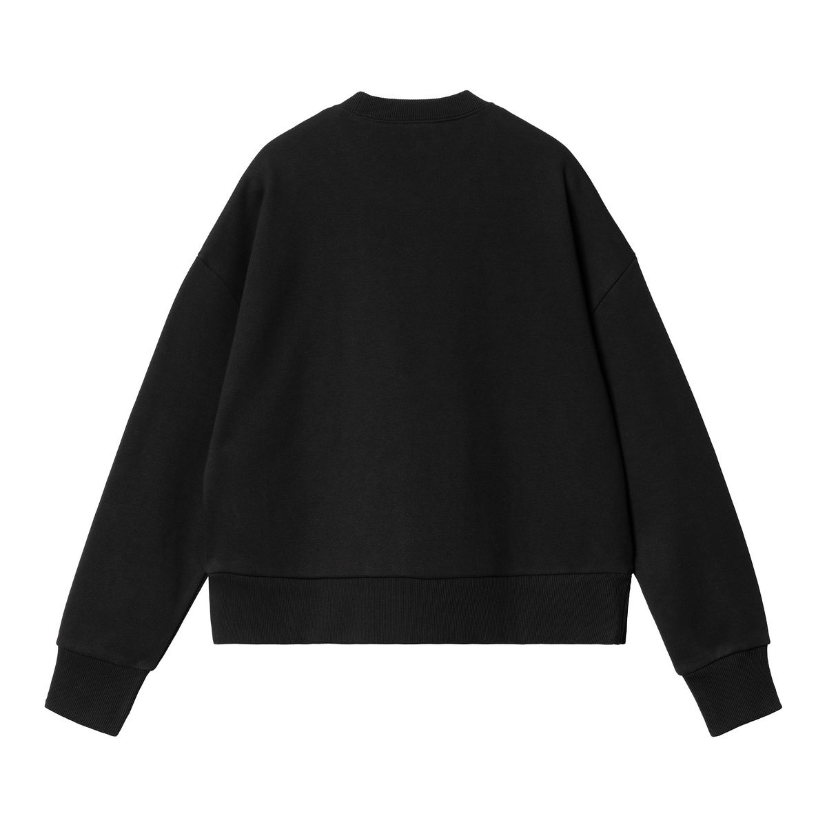 Суитчър Carhartt WIP Black Relaxed Fit Crewneck Sweatshirt Черно | I034373_8, 1