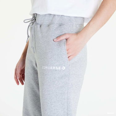 Спортни панталони Converse Wordmark Fleece Jogger Сиво | 10023718.A02, 1