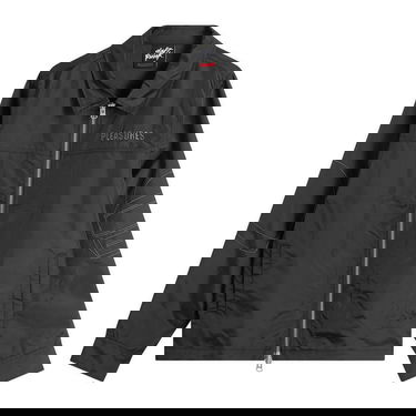 Яке Pleasures Helmets Nylon Work Jacket, Size Large Черно | P25DP008-BLK, 0