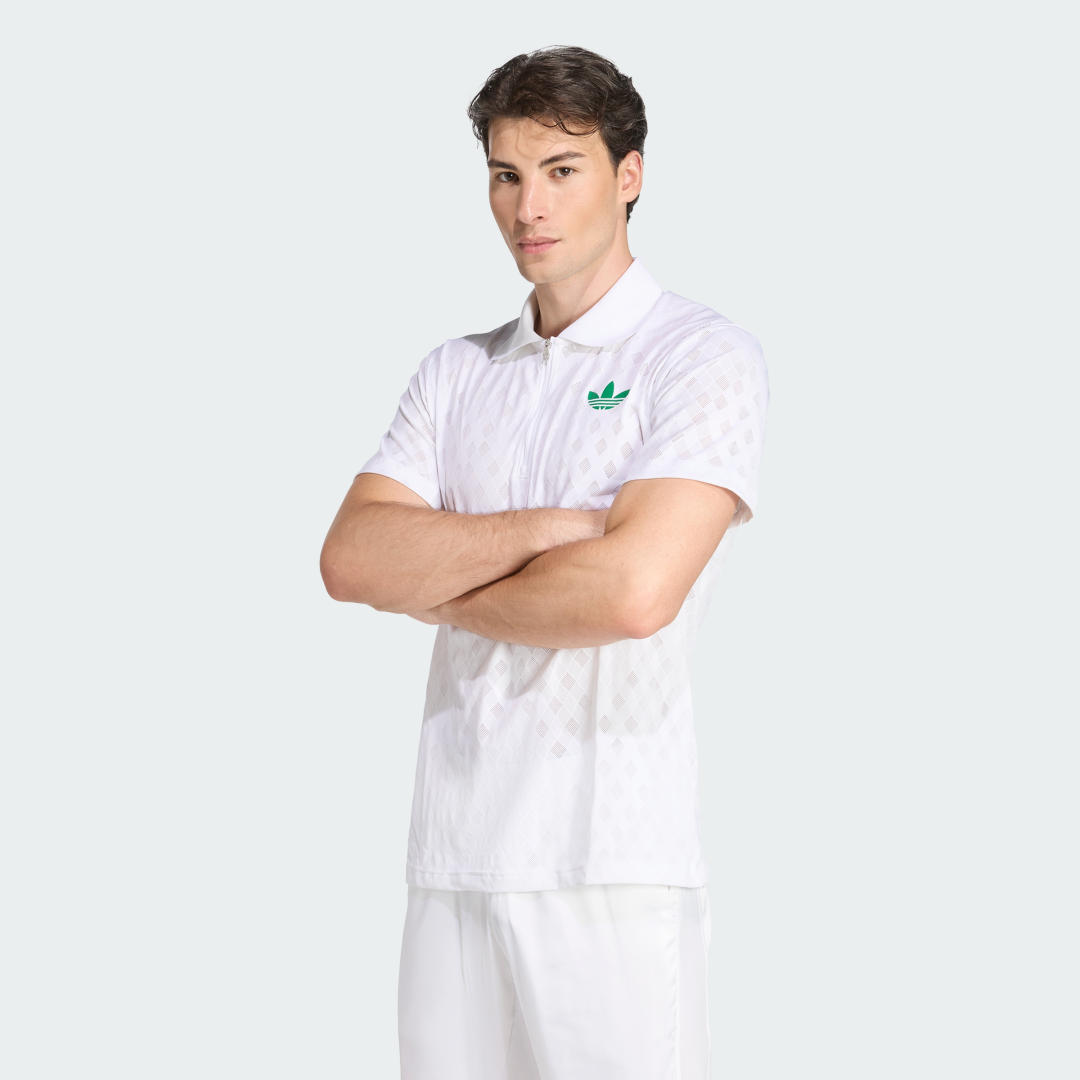 Поло тениска adidas Performance FreeLift Climacool+ Tennis Pro Polo Shirt Бяло | JL9675, 0