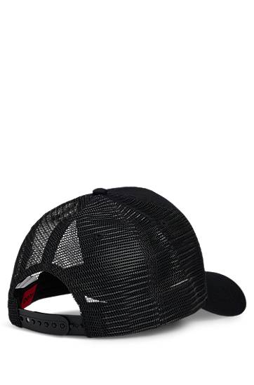 Шапка с козирка BOSS HUGO Cap with Mesh Panels Черно | 50535942, 1