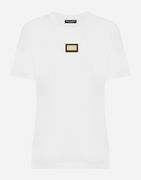 Cotton Jersey T-shirt With Dg Logo Tag