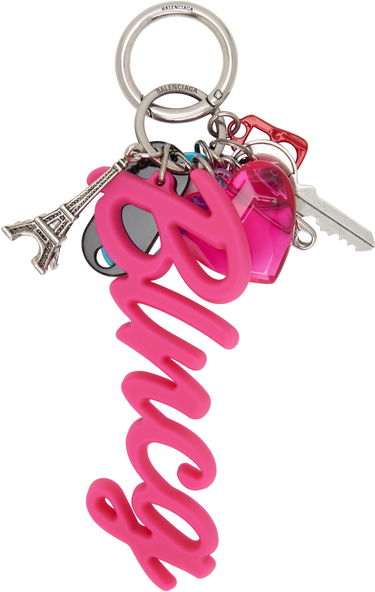 Ключодържатели Balenciaga Balenciaga Big Charm Souvenirs Keychain Розово | 822698 2ABMT, 0