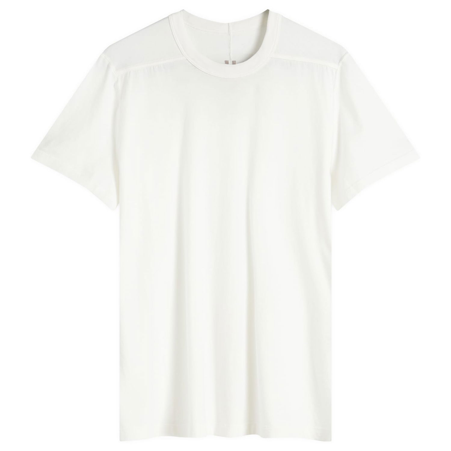 Тениска Rick Owens Short Lightweight Level T-Shirt Бяло | RU02D6265-11, 0