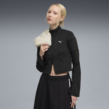 Яке Puma DARE TO Slim Cropped Track Jacket Черно | 632146_01, 0