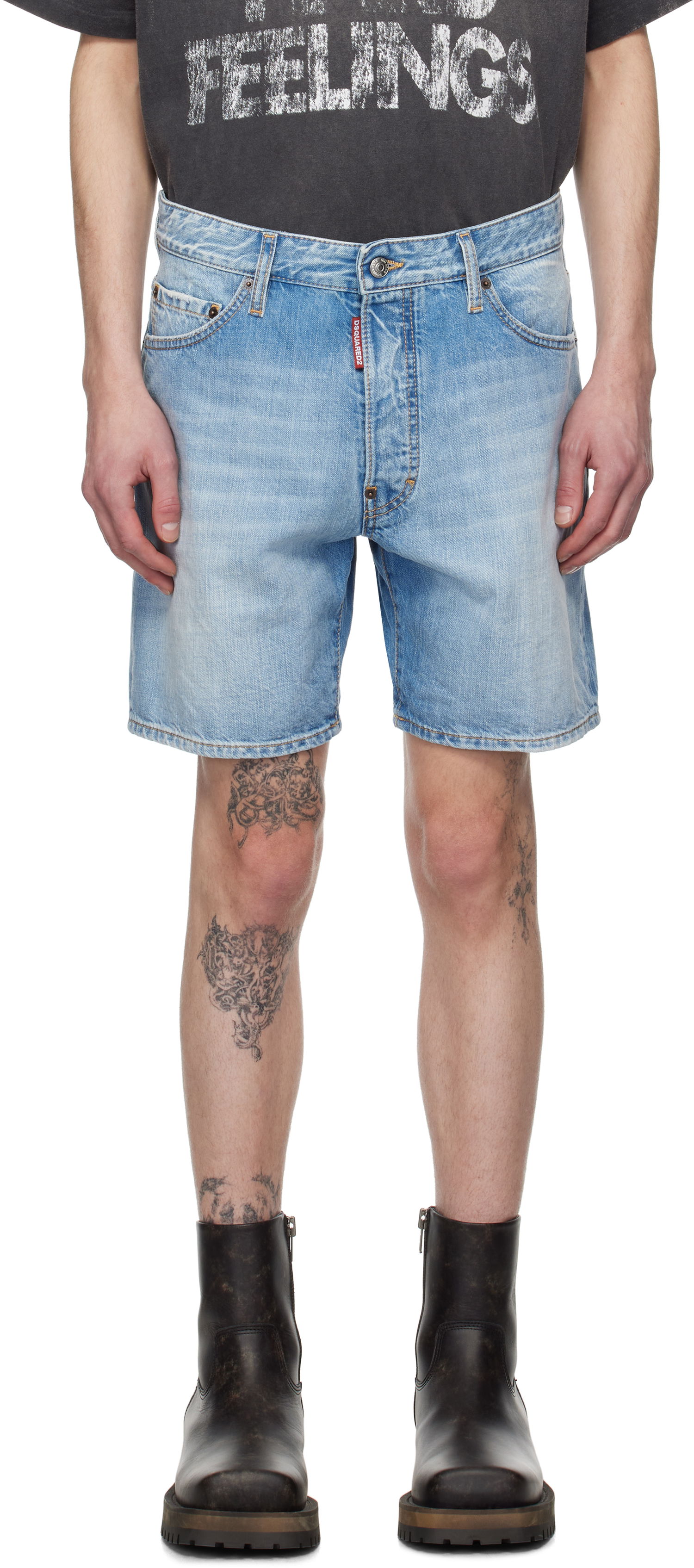 Къси панталони DSQUARED2 Dsquared2 Denim Shorts Синьо | S71MU0855-S30309-470, 0