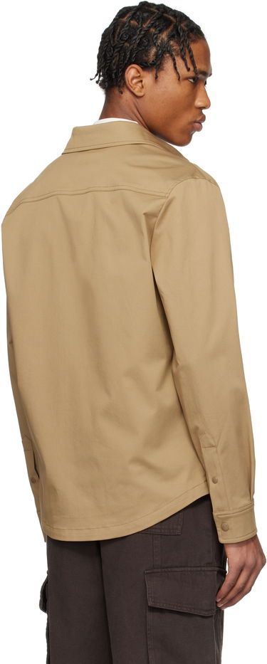 Риза Moncler Moncler Cotton Gabardine Overshirt Бежово | K10912F0002257448, 2