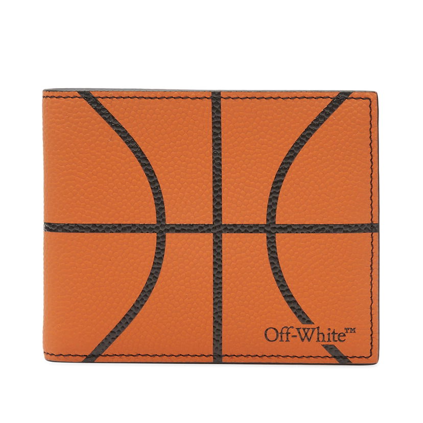 Портфейл Off-White Basketball Billfold Wallet Оранжево
 | OMNC089S24LEA0012210