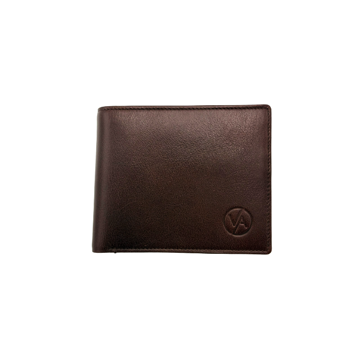Портфейл Vasky Dean Leather Bi-Fold Wallet Кафяво | A-0084-002-M, 0