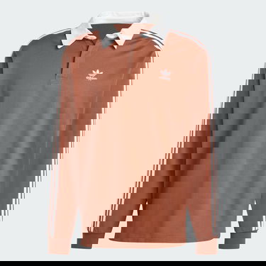Поло тениска adidas Performance Rugby Polo Shirt Кафяво | IZ2469, 2