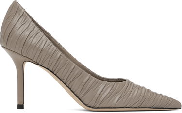 Кецове и обувки Jimmy Choo Jimmy Choo Love 85 Ruched Pumps Сиво | LOVE 85, 0
