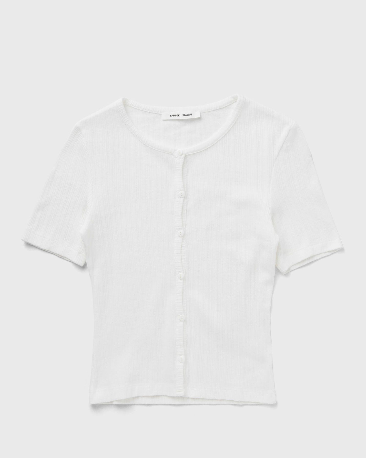 Пуловер Samsoe Samsoe Women's Button-Up Cardigan Бяло | F25200028-WHITE, 0