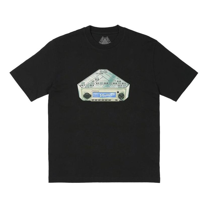 Тениска Palace Palace Graphic Print Cotton T-Shirt Черно | P26TS017