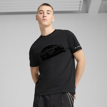 Тениска Puma BMW M Motorsport Essentials Graphic T-Shirt Черно | 630633_01, 0