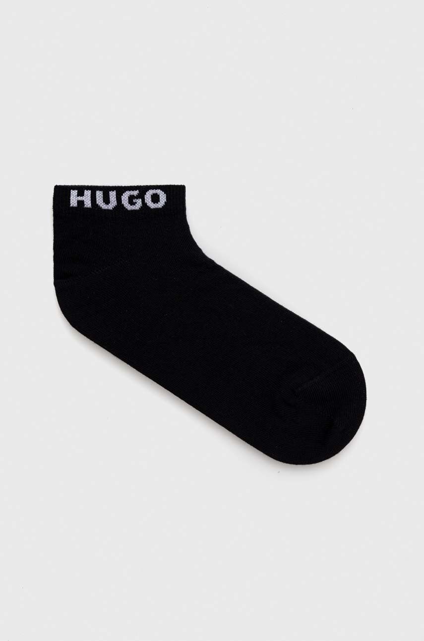 Чорапи BOSS Ankle Socks Logo 3-pack Черно | 50480217, 0